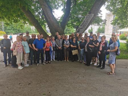 Celodnevna ekskurzija v Velenje je že obrodila konkretne sadove v obliki dogovorov o sodelovanju med Velenjem in Domžalami v Vzorčnem mestu in pri projektu Mobilni heroji